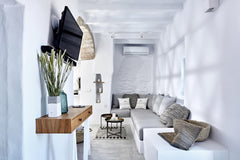 Situated at the peaceful village of Kardiani in Tinos, Living Theros Luxury Suit  Junior Suite Sea View Private room in guest suite vacation rental 24592301