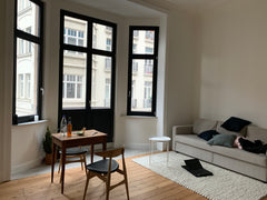 Charming studio located in a beautiful typical Brussels house, in the heart of t Brussels, Belgium Charming studio in the heart of Saint-Gilles Entire rental unit vacation rental 10238049