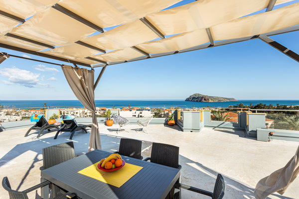 Kallia’s modern  home is fully equipped and able to comfortably accommodate up t Greece Kallia’s lux apt with panoramic sea views! Entire home vacation rental 554867492835206647