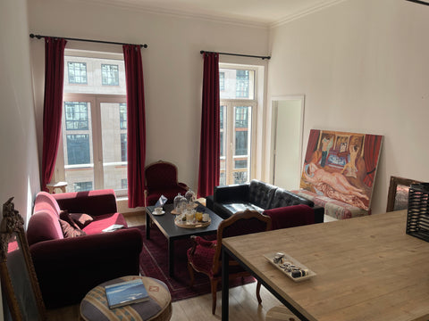 Appartement style « boudoir », 2 chambres au cœur de Bruxelles, entre Sainte Cat Ixelles, Belgium Centre-ville Bruxelles Ste Catherine Grand Place Entire rental unit vacation rental 669208643051024200