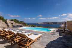 Summer Mood Villas is situated in Agios Sostis in Mykonos, only 300m from the be Athens, Greece SUMMER MOOD VILLAS "PLUS" (12+2 people) Cycladic home vacation rental 19991806