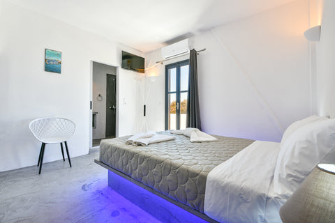 A new apartment  (20 m*2) with a  private  balconi where guests can relax and en Greece Dooble Room Entire rental unit vacation rental 32379326