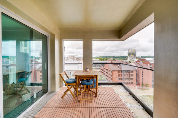 Enjoy a superb stay in this new flat in the Bassins à Flots area with its new Ma Rennes, France L'EMBLEM - with view on la Cité du vin Entire rental unit vacation rental 654148771819642833