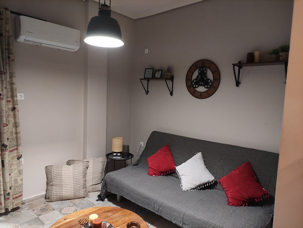 Just 5-minute walk distance to 'Attiki' metro & railway station. Plenty of free  Athens, Greece Cozy, boho-style studio @ the centre of Athens! Entire rental unit vacation rental 37880253