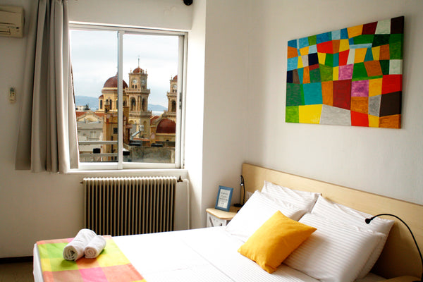 Lovely apartment with two bedrooms in the city center. Quiet, always clean with  Heraklion, Greece Apartment overlooking the Cathedral Entire rental unit vacation rental 19405484