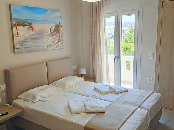 Boutique Studio apartment with Minimalistic Cosy atmosphere and private balcony, Heraklion, Greece New Minimalistic Studio apartment (4) Entire rental unit vacation rental 26680665
