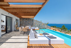 Malvezzino Villas are approved by Greek Tourism Organisation & managed by "etour Rethimnon, Greece Villa Vittoria, Stunning sea views & heated pool! Entire villa vacation rental 44455055