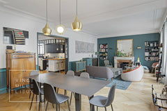 Design* confortable* esprit loft* dans un immeuble Hausmannien*. Vous serez sédu Paris, France UNIQUE Grand Appartement Parisien EspritLoft 136m2 Entire rental unit vacation rental 21907448