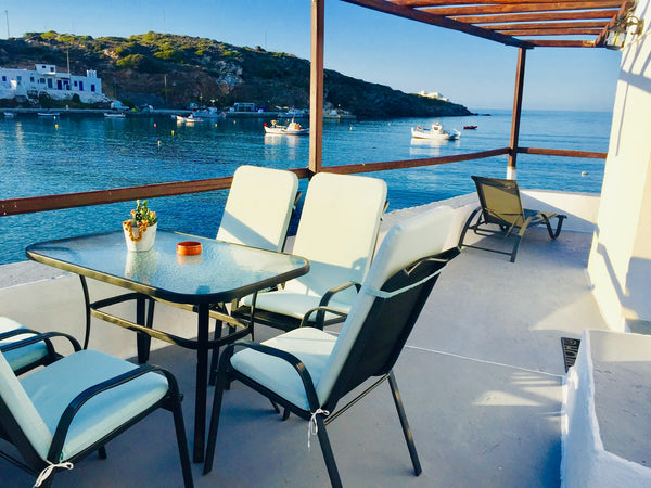 This is not a house by the sea, this is literally a house on the sea! An old fis Greece Our Little Boathouse    ...in Sifnos Cycladic home vacation rental 43692500