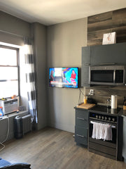 Full access to a quite modern apt with WiFi and 2 tv’s.  Very simple quite with  New York, United States Rental unit in New York · ★4.86 · 1 bedroom · 2 beds · 1 bath Entire rental unit vacation rental 27981955
