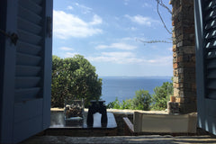 Spacious apartment built with respect for the traditional architecture and the l London, United Kingdom stylish flat, sea/sunset view&garden in Gialiskari Cycladic home vacation rental 18481466