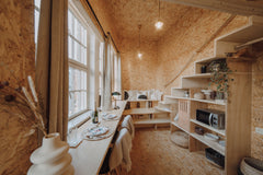 The Tiny House is a modern, atypical and above all eco-responsible accommodation  Tiny House on the Grand Place of Brussels Tiny home vacation rental 52608487