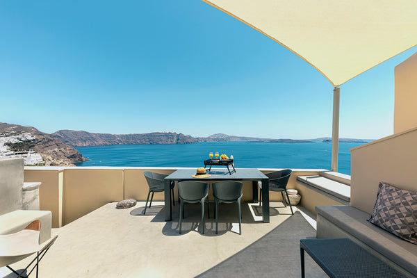 This spacious villa is located at the highest point of the village with stunning Oia, Greece The Caldera view villa in Oia Entire home vacation rental 18567268