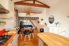 Maison de ville de 72m2 située dans le quartier prisé de Montchat dans le 3ème a Lyon, France Belle Maison de ville Lyon 3 - Montchat - 6 pers. Entire rental unit vacation rental 39838979