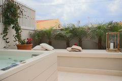 Rimondi Residence with private roof top, jacuzzi and Fortezza Castle view, is a  Thessaloniki, Greece Rimondi Residence 2 with Private Roof Top Hot Tub Entire rental unit vacation rental 45556535