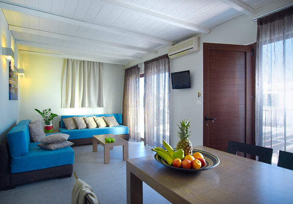 Minos Village hotel is located 350 meters from the cosmopolitan beach resort of  Agia Marina, Greece Minos Village /Studio Room in hotel vacation rental 8527823
