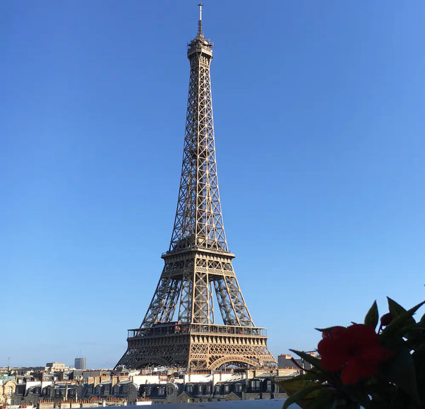 Située au 9ème et dernier étage, agréable chambre privée avec une baie vitrée do Paris, France MAGNIFIQUE VUE TOUR EIFFEL STUDIO ET BALCON PRIVES Private room in rental unit vacation rental 19796151