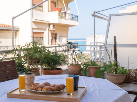 Apartment 80 m2, 3rd floor of an apartment building, with two (2) separate bedro Heraklion, Greece Luxury apartment with Sea View and Terrace Entire condo vacation rental 48386197