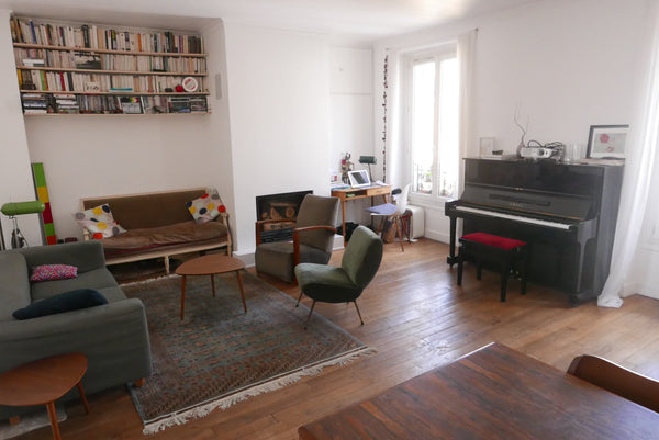 Spacious and charming flat in Belleville. In a quiet courtyard. The flat is real Paris, France Charming flat in Belleville Entire rental unit vacation rental 5811812