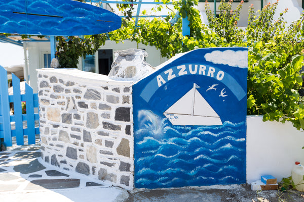 Traditional cycladic House in front of the beach Laguna with the Kite-Surf Schoo Greece Azzurro Studio I Entire rental unit vacation rental 35280285