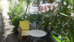 Je suis vaccinée. <br />Loft plein sud et clair avec une petite terrasse pour pr Paris, France Une chambre au vert Private room in loft vacation rental 19686439