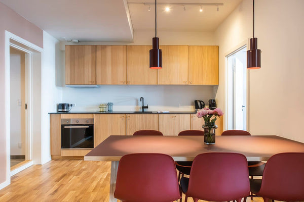If you like cool design and your own bathroom space while staying together as a  Copenhagen, Denmark By the Lakes, 2 bed 2 bath apt.- Into This Place Entire rental unit vacation rental 44348286