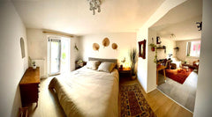 Profitez d’un studio lumineux dans une maison St-Gilloise, située à proximité de  Charmant studio St Gilloise au cœur de Bruxelles Private room in townhouse vacation rental 668073556279396477