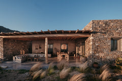 Rebuilt cottage consisted of an open plan space with an extra-comfort built-in d Greece Pénde Natura Residences - Mandrí Cottage Entire cottage vacation rental 24956466