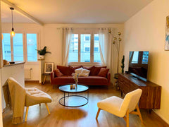 Appartement de charme de 65m2.<br />Situé dans le 6e arr., dans une rue calme à  Lyon, France Appartement de charme Lyon 6e 60m2 idéal couple Entire rental unit vacation rental 53486073