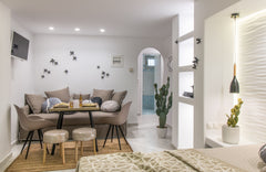 Brand new spacious studio steps away from the heart of the town, next to all the Naxos, Greece Exclusive Queen Studio in Naxos town Entire rental unit vacation rental 17952662