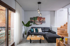 The villa’s serene character results from an appealing color palette, natural ma London, United Kingdom Iris Villa 2 - Archanes Crete Entire villa vacation rental 607827963405945330