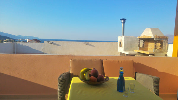 Our apartment is a penthouse with a full view of peninsula of Gramvousa to the w  Penthouse with full view of the sea Entire condo vacation rental 17520880