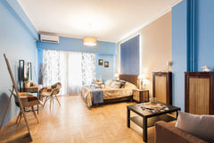 One spacious private room in shared self service apartment. The room has double  Athens, Greece NB Central Great Quiet Safe Private Doubleroom 1 Private room in rental unit vacation rental 42055487