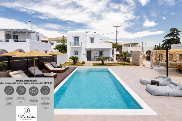 Villa Vanta II with a private swimming pool is ideally located just a breath awa Athens, Greece Villa Vanta II, 3 bedrooms, private swimming pool Cycladic home vacation rental 17397872