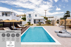 Villa Vanta II with a private swimming pool is ideally located just a breath awa Athens, Greece Villa Vanta II, 3 bedrooms, private swimming pool Cycladic home vacation rental 17397872