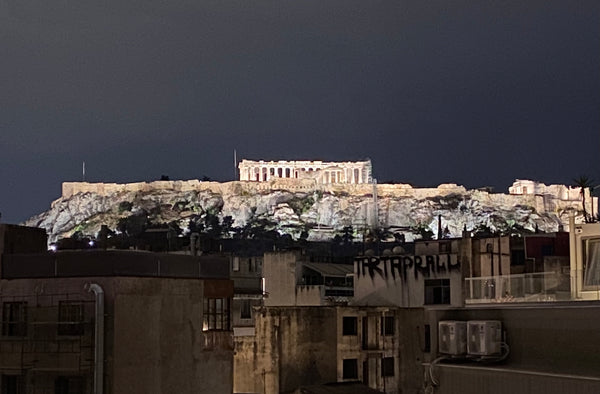 Designed by @architectones02, the apartment, with the stunning view of the Parth Athens, Greece Here comes the sun #1 Entire condo vacation rental 49855860