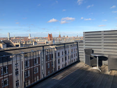 2 level penthouse with private terrace. Serviced apartment.<br />Dog is possible Copenhagen, Denmark Penthouse, central Cph. - from 1.10-10.10 Entire rental unit vacation rental 39377062