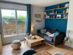 Charmant appartement refait à neuf dans résidence très calme à Pessac. Salon/sal Pessac, France Appartement avec jardin privé et clos à pessac Entire rental unit vacation rental 17033326