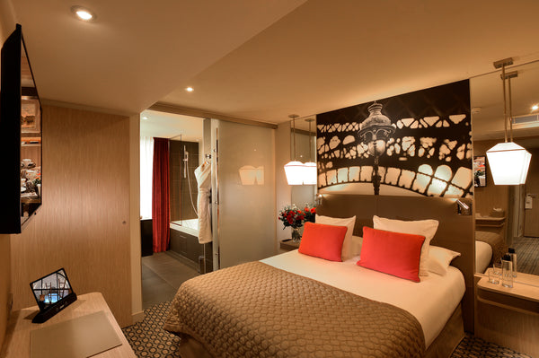Wonderful suite in 4**** Hotel La Lanterne, in the heart of the Quartier Latin i Paris, France Outsanding Suite in the heart of the city of love with swimming pool access Room in boutique hotel vacation rental 28602924