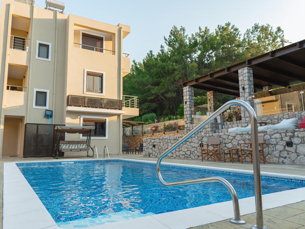 Villa Adonis is a breathtaking villa located in Ixia. It offers a magnificent pr Egeo, Greece Villa Adonis in Nature Entire villa vacation rental 660621895288455101