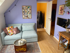 Cozy attic apartment in Copenhagen right by Folkets Parque. 600 meters to the me Copenhagen, Denmark Cozy attic appartment at Inner Nørrebro Entire condo vacation rental 51972210