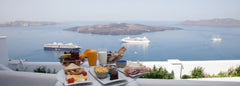 Wonderful view of caldera above old Fira port and the old path, overlooking the  Fira, Greece Fanari Magic view,  you wish you were here! Private room in guest suite vacation rental 13793807