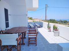 The apartment consists of two bedrooms, toilet and an open space in which is the Greece Alkyoni's house Entire home vacation rental 49151319