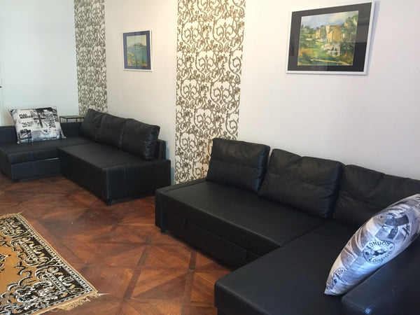 Our spacious apartment with 4 m high ceilings is situated in the city center, in  Spacios 4BDR apartment in Dlazdena Entire rental unit vacation rental 619280411460362083