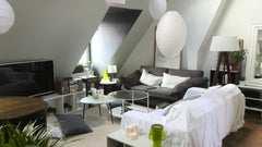 Tres bel appartement de 50m2, sous les toits de Paris et au pied de Montmartre.  Paris, France Lovely flat with an amazing view Entire rental unit vacation rental 10374434