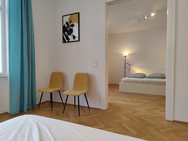 This apartment with two big separated bedrooms is located in only view minutes a  Mariahilfer Apartment with 2 big rooms! Entire place vacation rental 693533598863460927