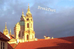 Including breakfast. The rented bedroom is located in a sunny apartment on the 3 Prague, Czechia Rooftop garden in the heart of the old city with B Private room in serviced apartment vacation rental 23766027