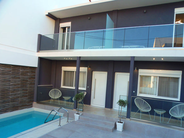 our suite's are in a multupurpose,coastal road of the town and absurds 2.5 km fr  Junior1 Suite by the pool Entire rental unit vacation rental 660847108533191265