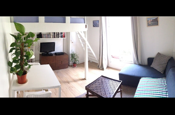 Je vous propose un  séjour dans ce petit appartement parisien, très calme, donna Paris, France Appartement calme et agréable dans le XXème Entire rental unit vacation rental 18382445