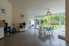 Welcome to our little house in the suburbs of Ghent! We are expats who divide th  Minimalistic House Near Ghent Entire bungalow vacation rental 35076515